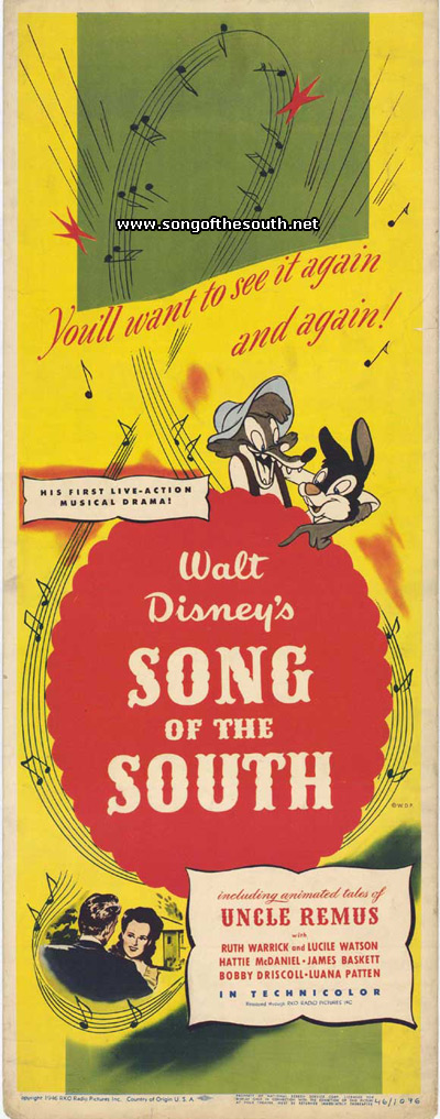 Song of the South Insert