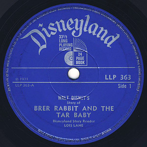 Disneyland Record Label LLP-363
