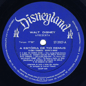 Disneyland Record Label ST-3907