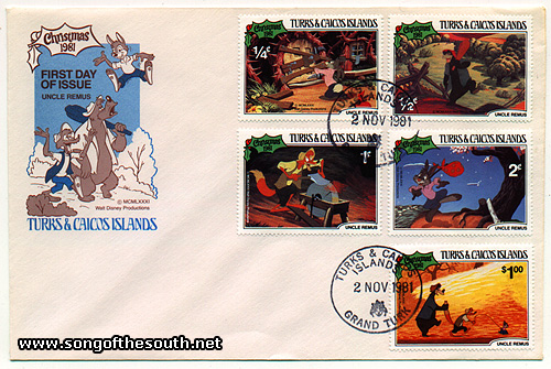 Turks & Caicos FDC Caches (Set of 3)