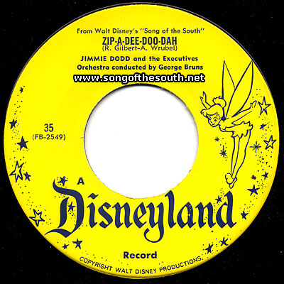 Disneyland Record Label F-035