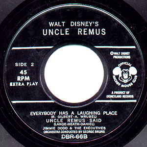 Disneyland Record Label DBR-66