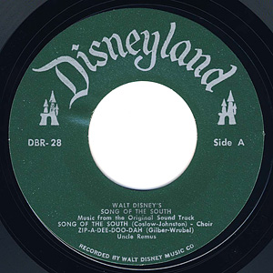 Disneyland Record Label DBR-28