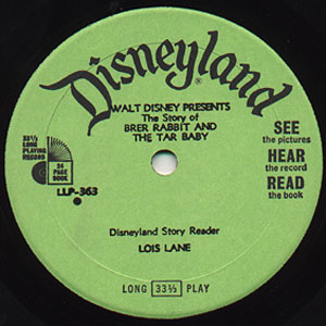 Disneyland Record Label LLP-363