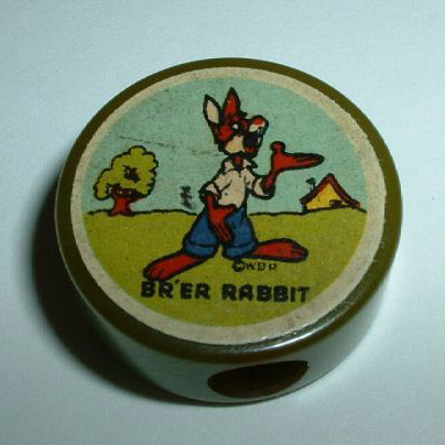 Br'er Rabbit Pencil Sharpeners