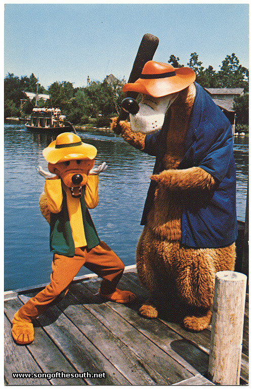 Brer Fox and Brer Bear Postcard