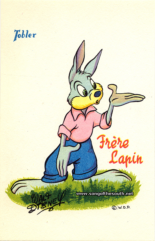 Frère Lapin Tobler Postcard