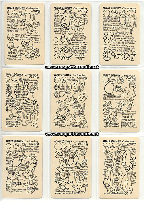 Cartooning Cards (Set of 9)