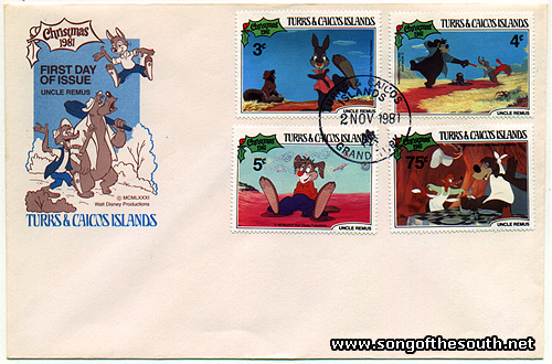 Turks & Caicos FDC Caches (Set of 3)