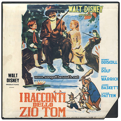 Song of the South Memorabilia: I Racconti Dello Zio Tom (c.1965)