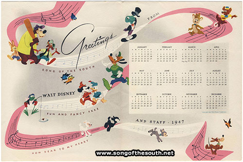 1947 Calendar