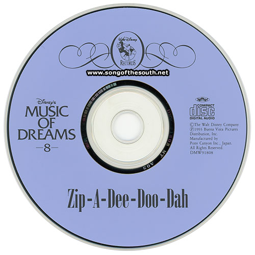Music of Dreams: Zip-A-Dee-Doo-Dah
