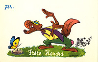 Frère Renard Tobler Postcard