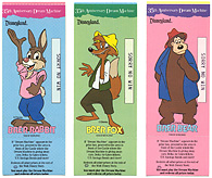 Disneyland Dream Machine Tickets (Set of 3)